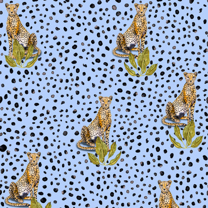 Cheryl Cheetah Wallpaper (Various Colours)